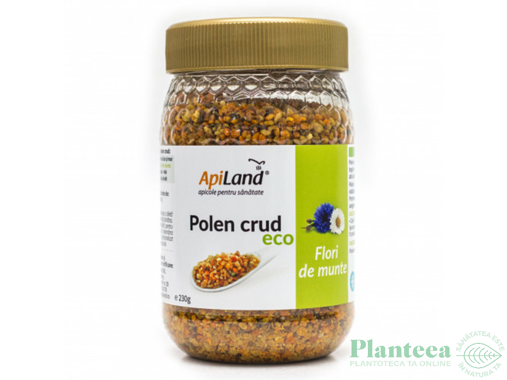 Polen crud flori munte eco 230g - APILAND