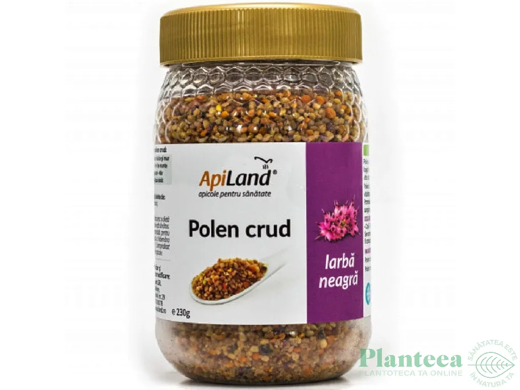 Polen crud iarba neagra 230g - APILAND