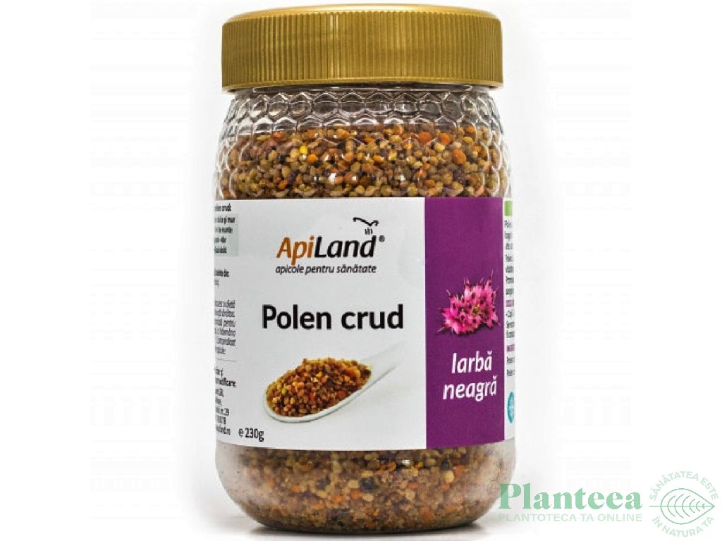 Polen crud iarba neagra 230g - APILAND