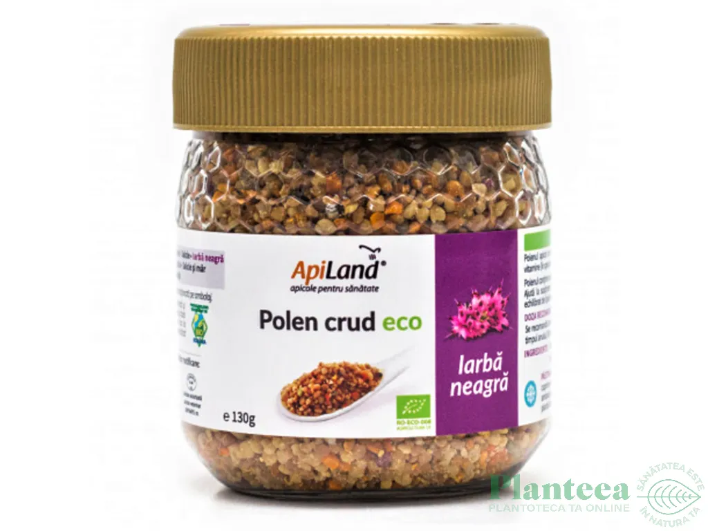 Polen crud iarba neagra eco 130g - APILAND