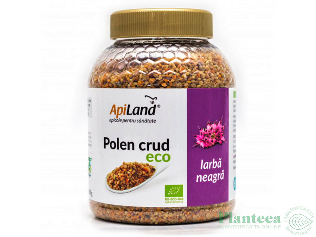 Polen crud iarba neagra eco 500g - APILAND