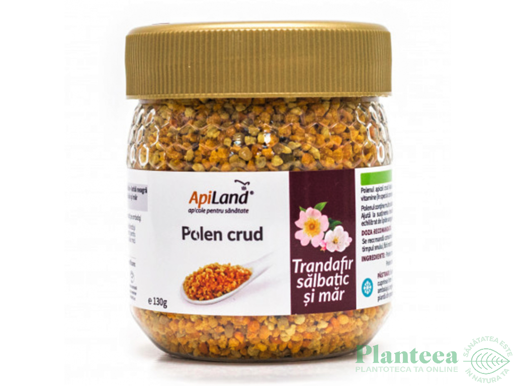 Polen crud trandafir salbatic mar 130g - APILAND