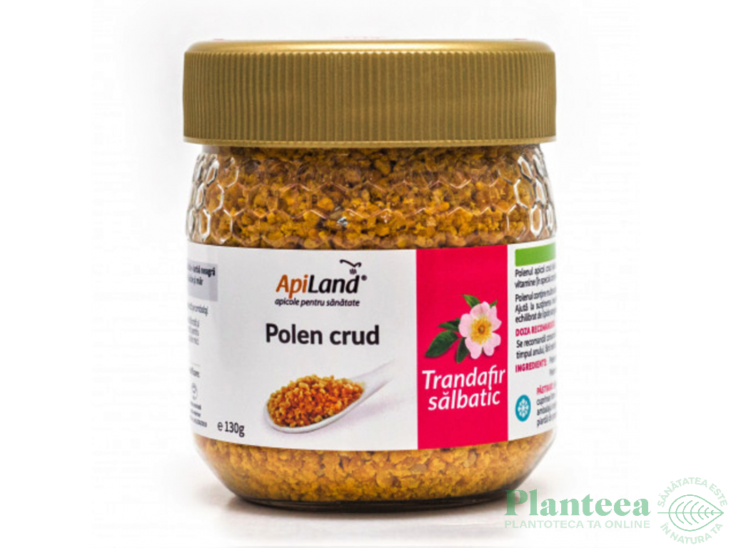 Polen crud trandafir salbatic 130g - APILAND