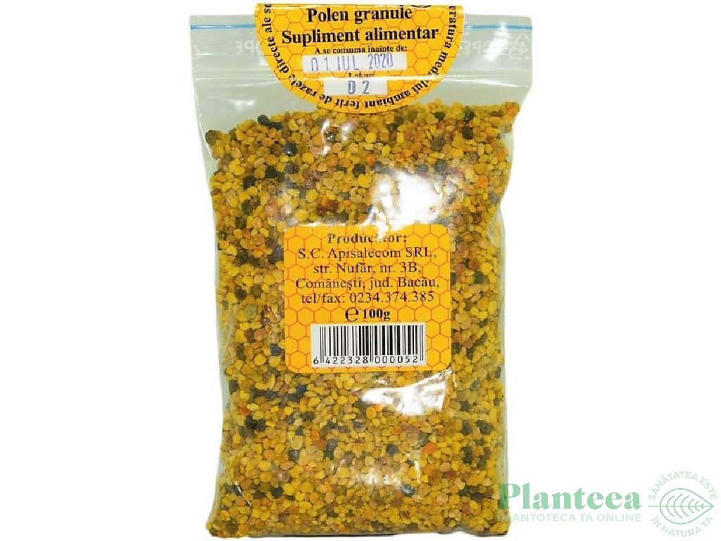 Polen uscat granule 100g - APISALECOM