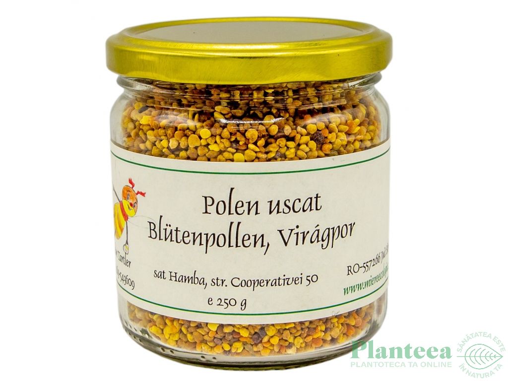 Polen uscat granule eco 250g - WILHELM TARTLER