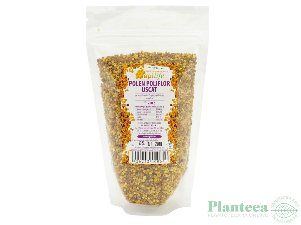 Polen uscat granule 200g - APILIFE