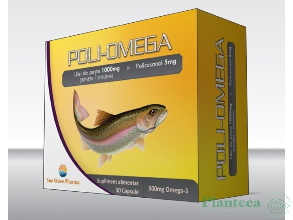 Poli omega 30cps - SUN WAVE PHARMA