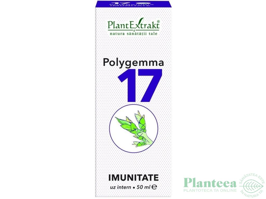 Polygemma 17 imunitate 50ml - PLANTEXTRAKT