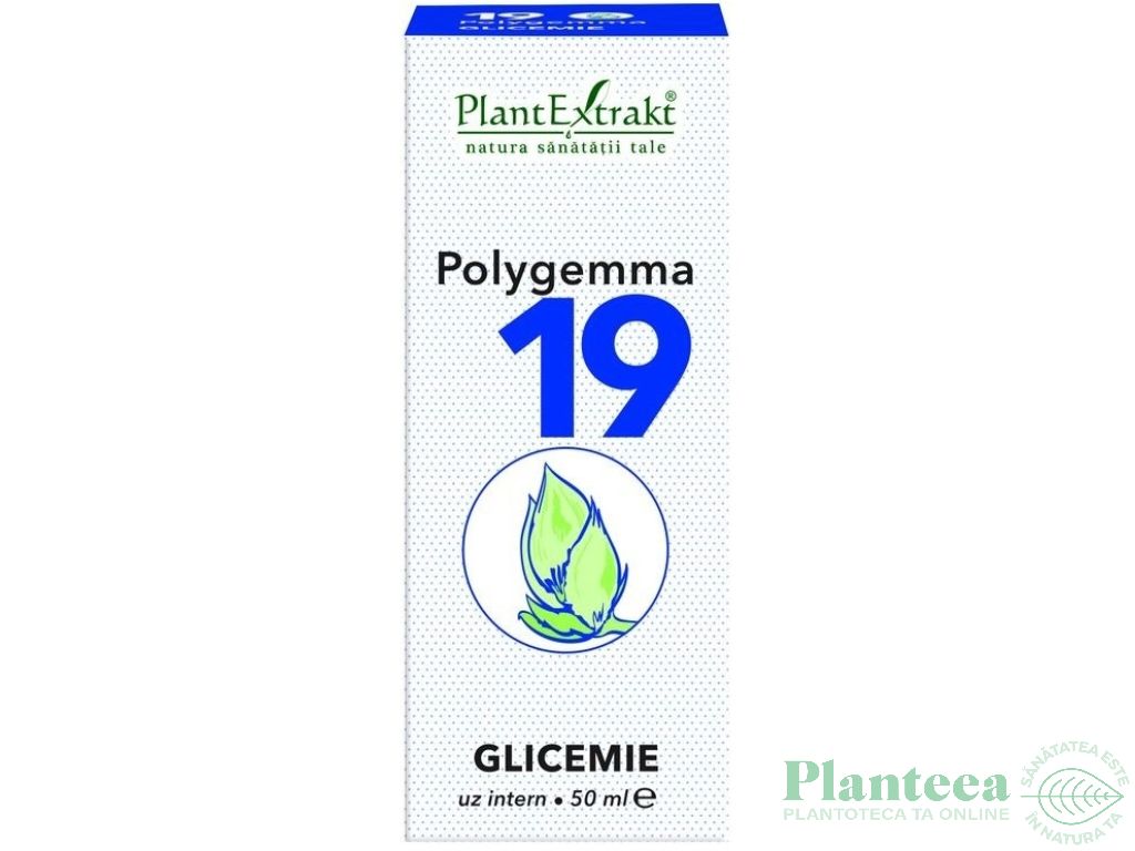 Polygemma 19 glicemie 50ml - PLANTEXTRAKT
