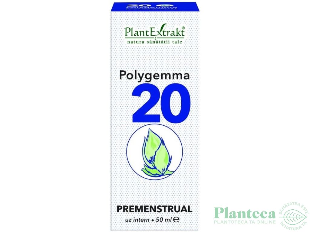 Polygemma 20 premenstrual 50ml - PLANTEXTRAKT