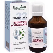 Polygemma 22 imunitate vitalitate 50ml - PLANTEXTRAKT