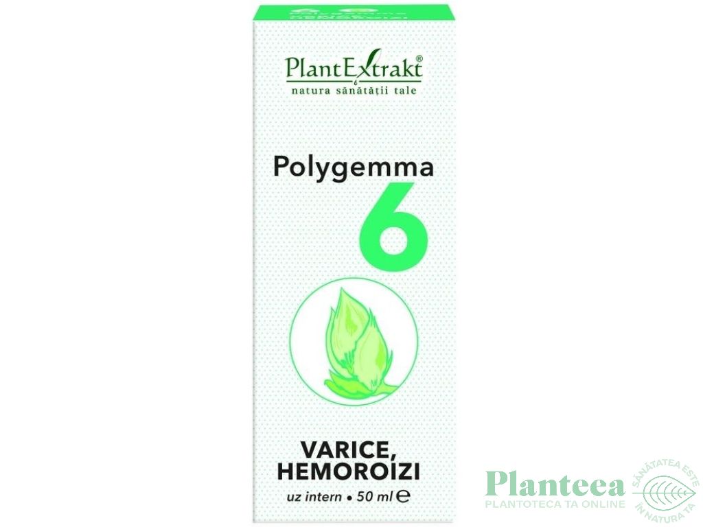 Polygemma 6 varice hemoroizi 50ml - PLANTEXTRAKT