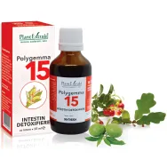 Polygemma 15 intestin detoxifiere 50ml - PLANTEXTRAKT