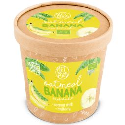 Porridge instant ovaz banane bio 70g - DIET FOOD