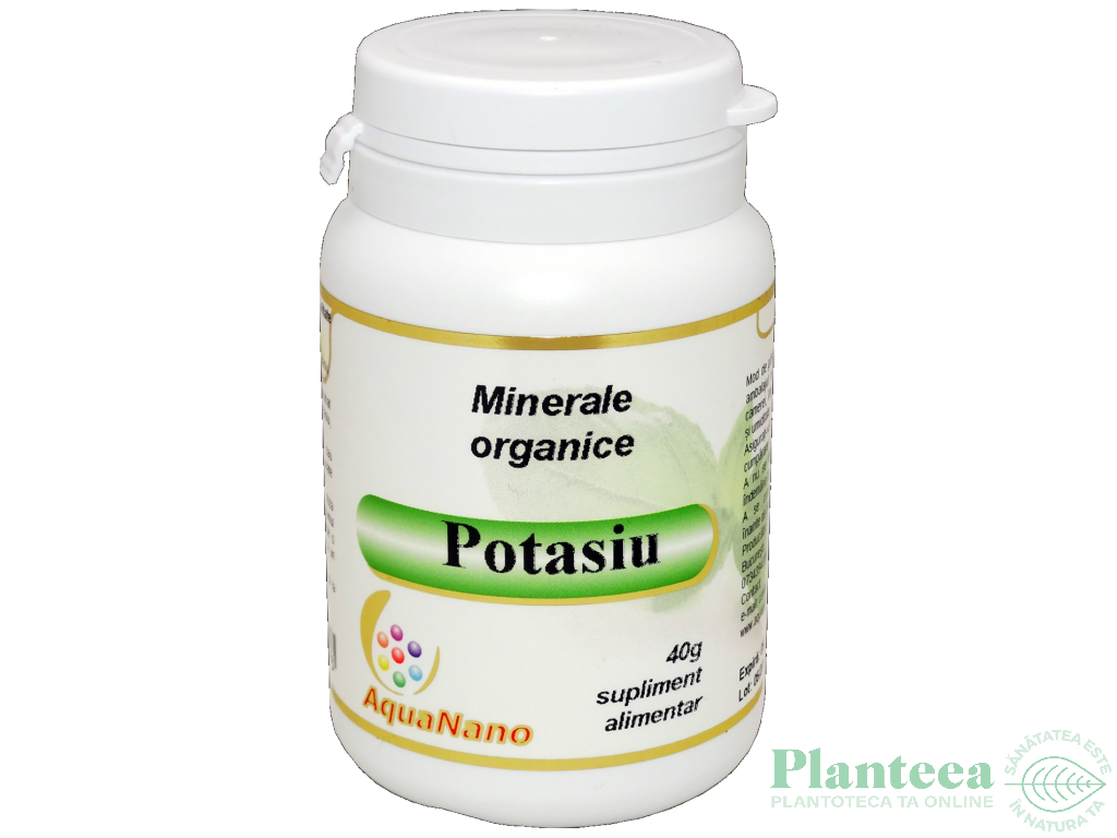 Potasiu organic pulbere Minerale 40g - AQUA NANO