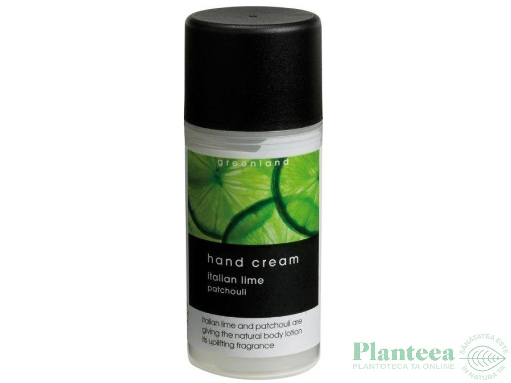 Crema maini Italian Lime Patchouli 100ml - GREENLAND