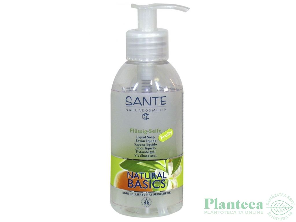 Sapun lichid fructe Natural Basics 200ml - SANTE