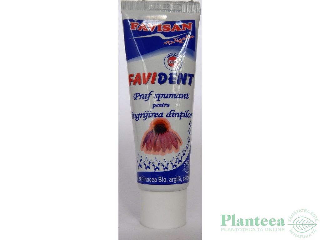 Praf dinti spumant FaviDent 50ml - FAVISAN