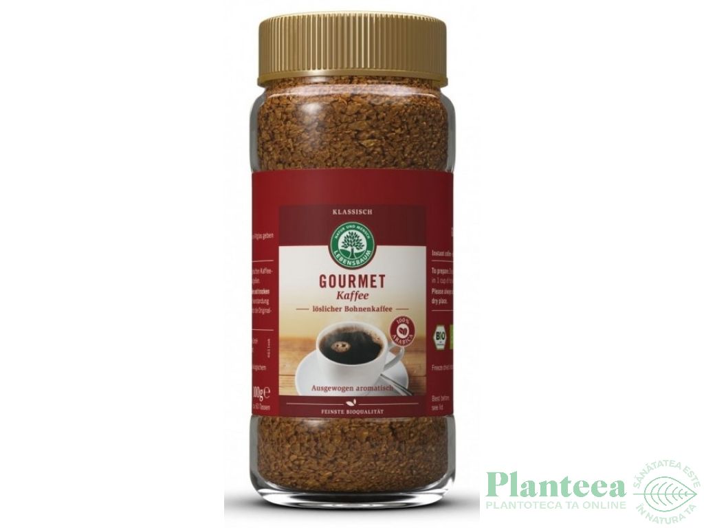 Cafea instant arabica Gourmet Clasic eco 100g - LEBENSBAUM