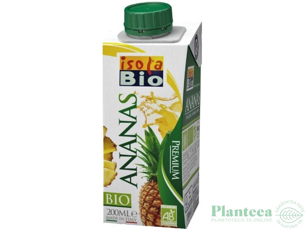 Nectar ananas premium eco 200ml - ISOLA BIO