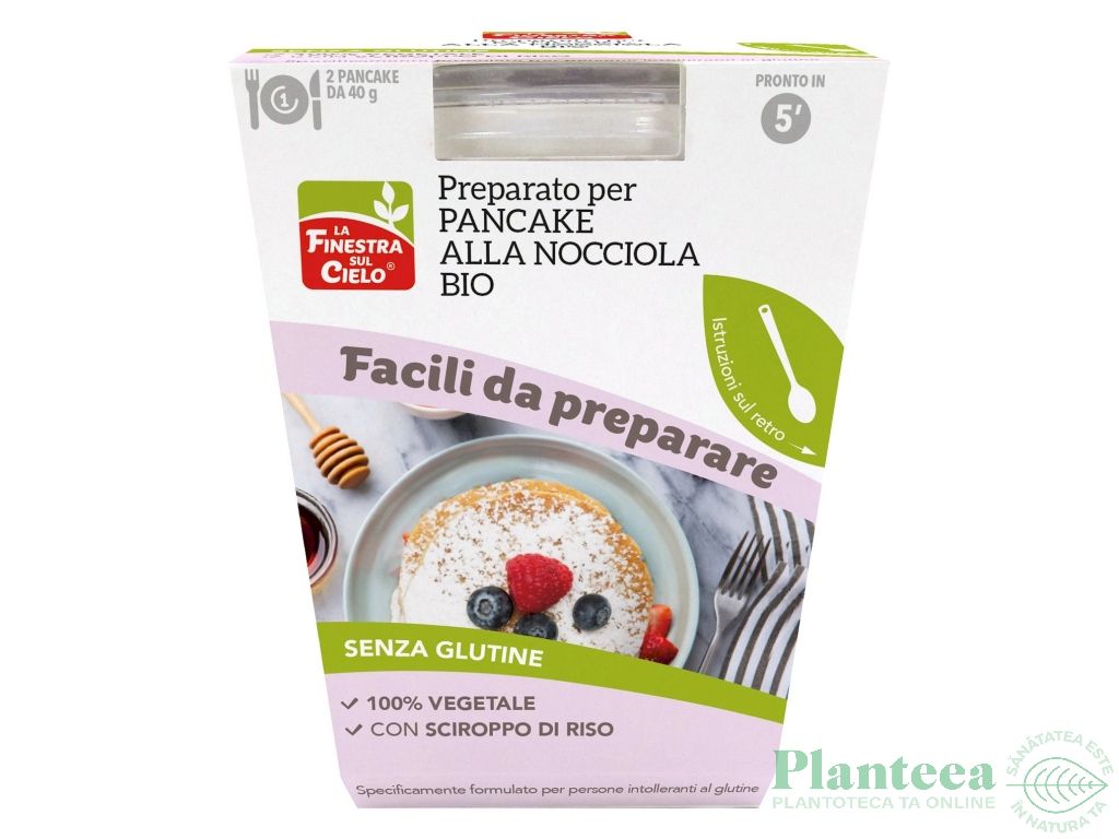 Premix Clatite alune fara gluten eco100g - LA FINESTRA SUL CIELO