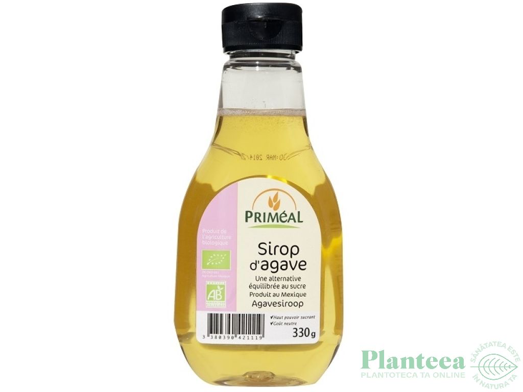 Sirop agave bio 330g - PRIMEAL