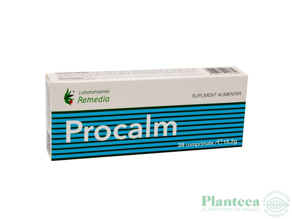 Procalm 30cp - REMEDIA