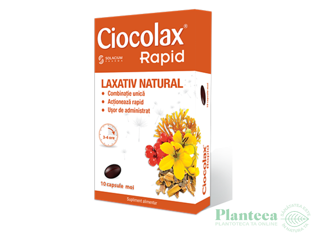 Ciocolax rapid 10cps - SOLACIUM PHARMA