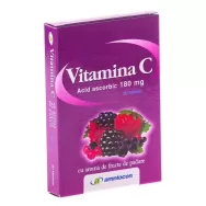 Vitamina C fructe padure 20cp - AMNIOCEN