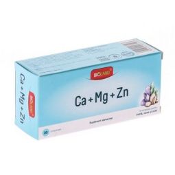 Calciu Mg Zn 30cp - BIOLAND