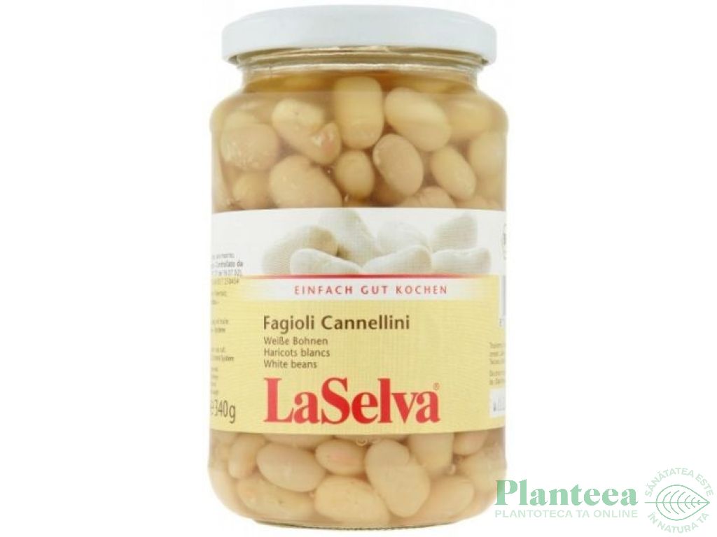 Conserva fasole alba cannellini 340g - LA SELVA