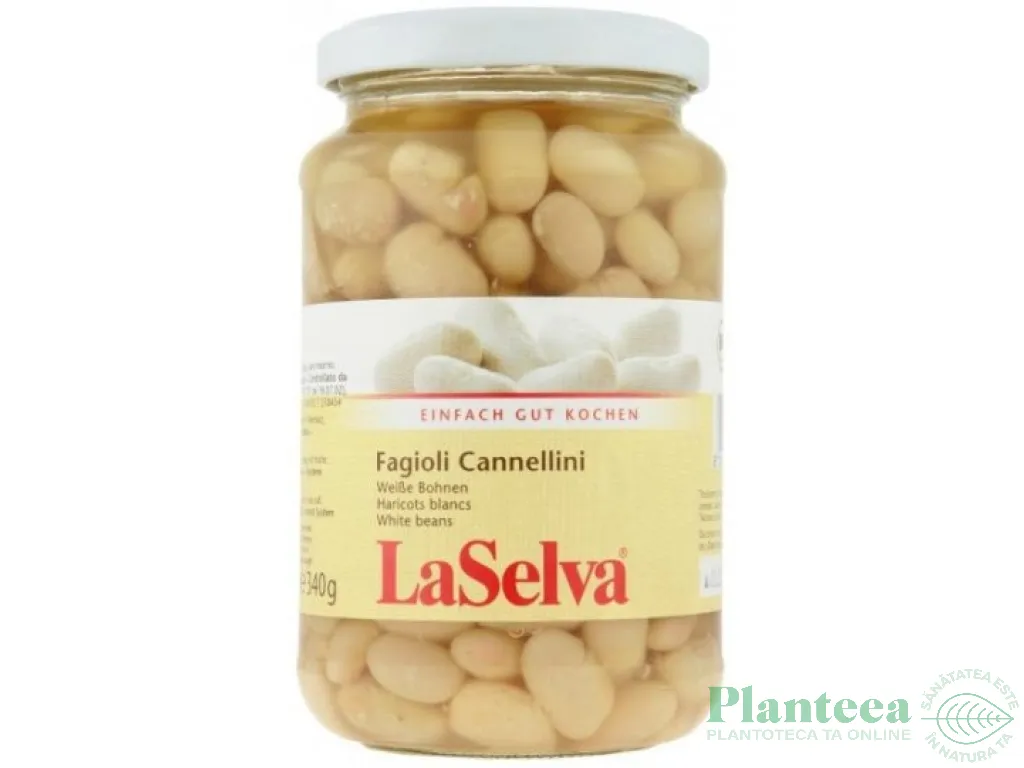 Conserva fasole alba cannellini 340g - LA SELVA