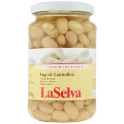 Conserva fasole alba cannellini 340g - LA SELVA