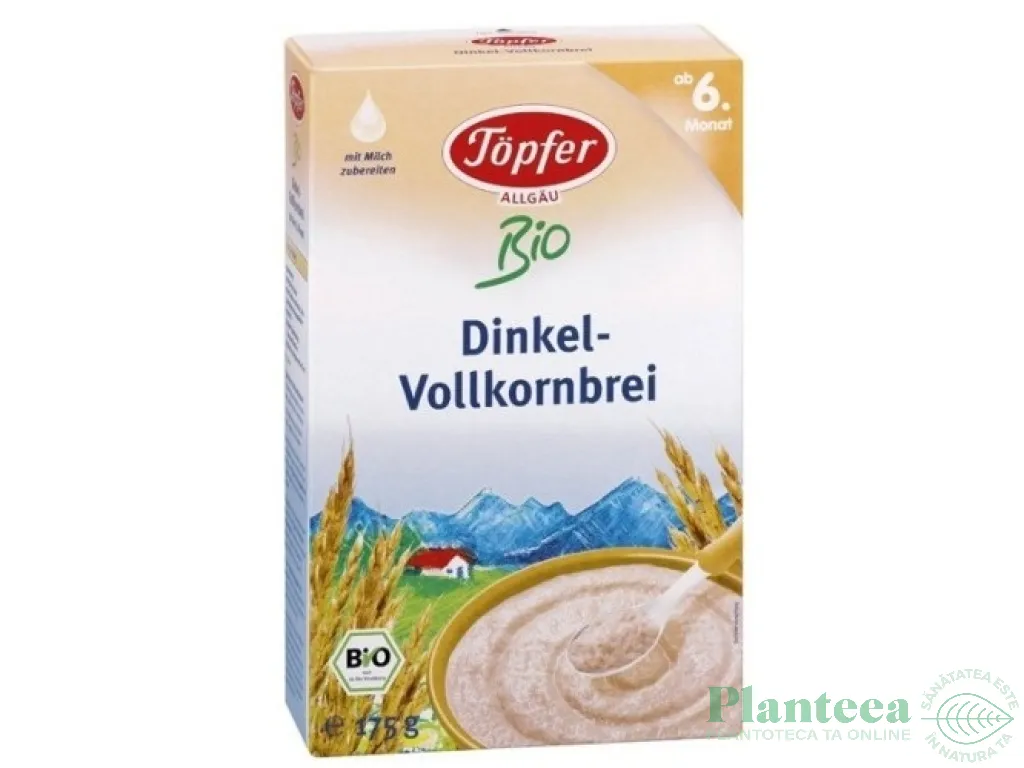 Cereale spelta integrala bebe +6luni 175g - TOPFER