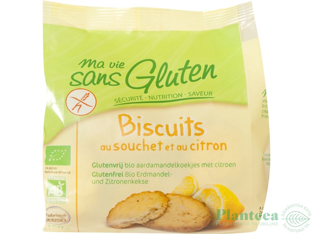 Biscuiti orez alune tigrate lamaie eco 150g - MA VIE SANS GLUTEN