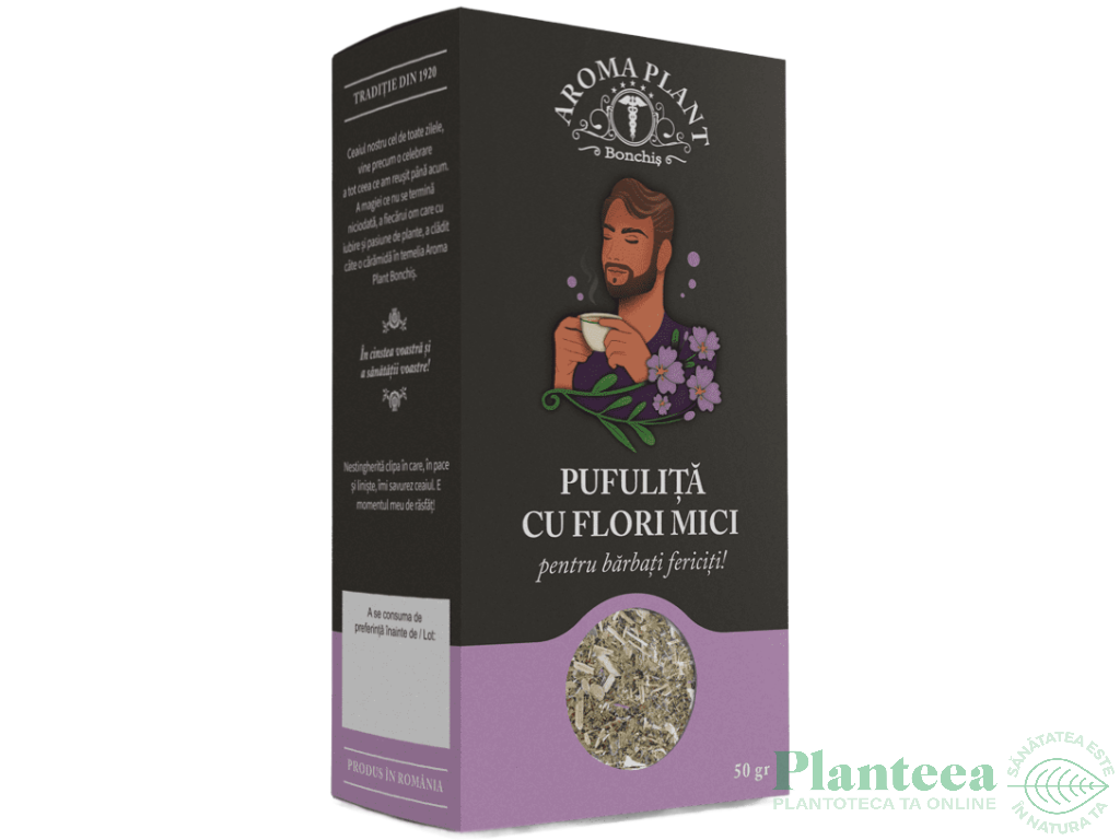Ceai pufulita flori mici 50g - BONCHIS