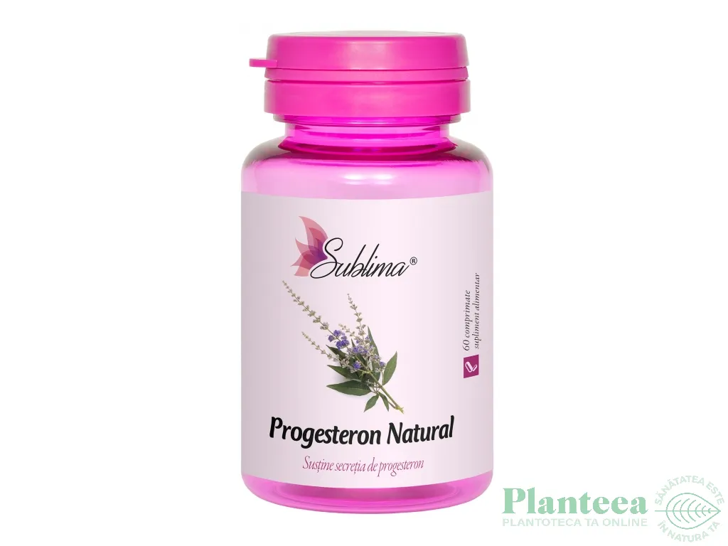Progesteron natural 60cp - DACIA PLANT