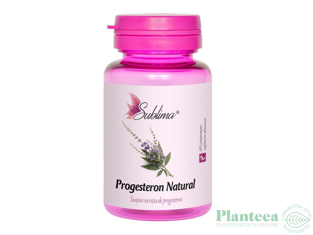 Progesteron natural 60cp - DACIA PLANT