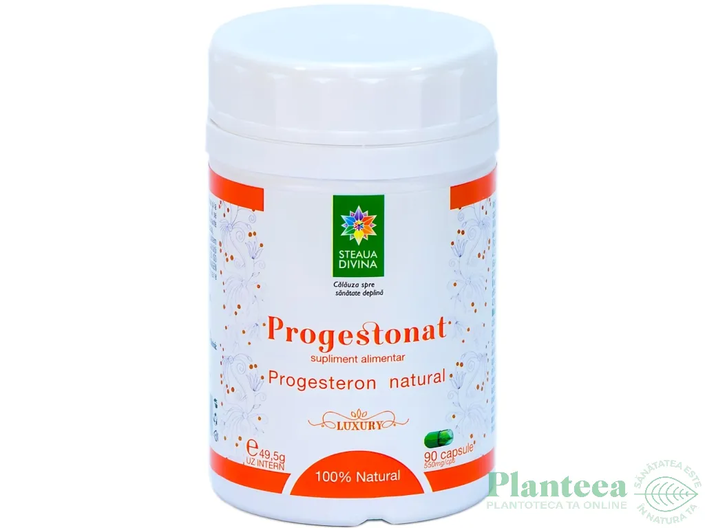 Progestonat [progesteron natural] 90cps - SANTO RAPHAEL