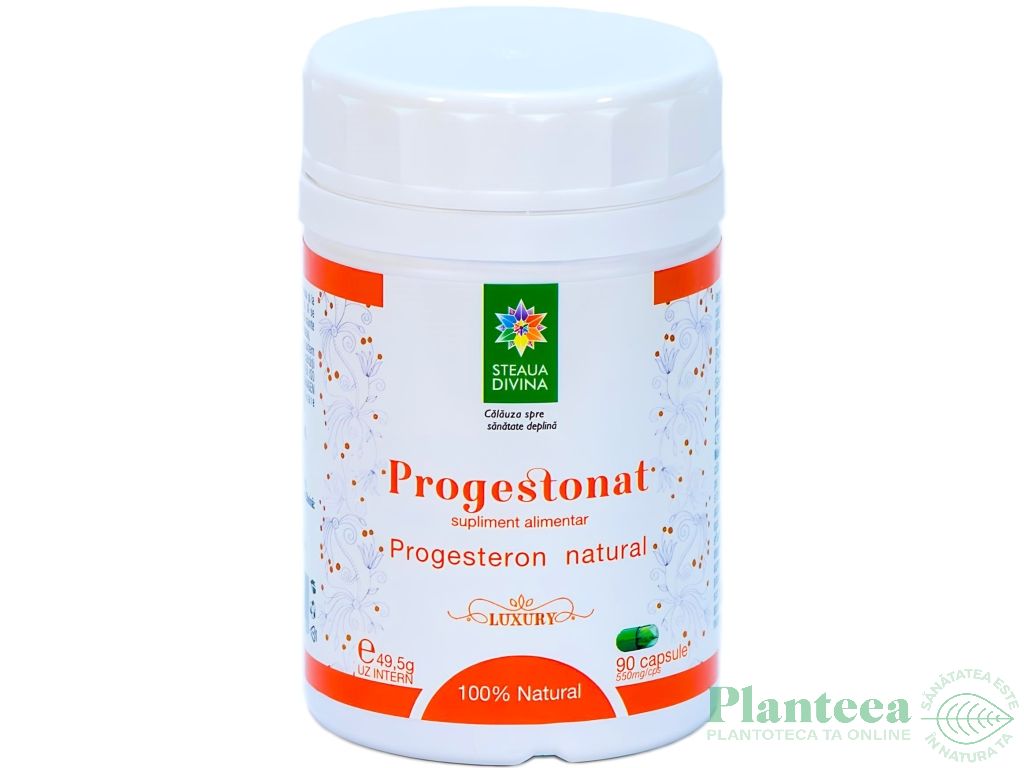 Progestonat [progesteron natural] 90cps - SANTO RAPHAEL