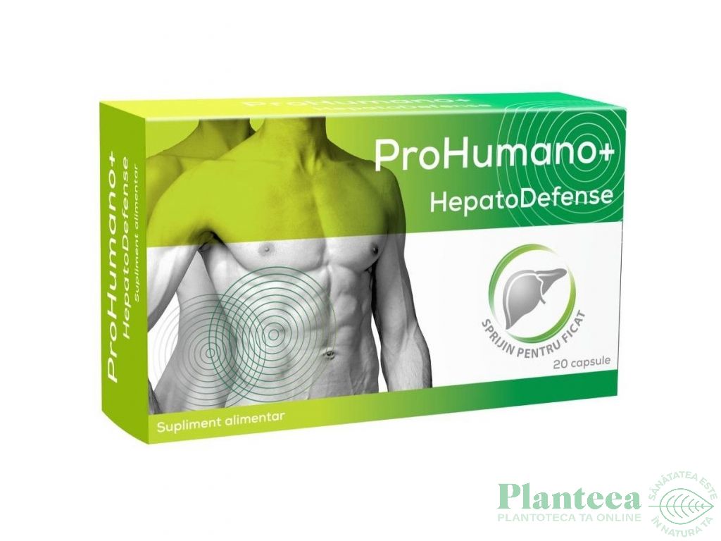HepatoDefense ProHumano+ 20cp - PHARMA LINEA