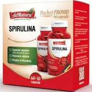 Pachet Spirulina 60+30cps - ADNATURA