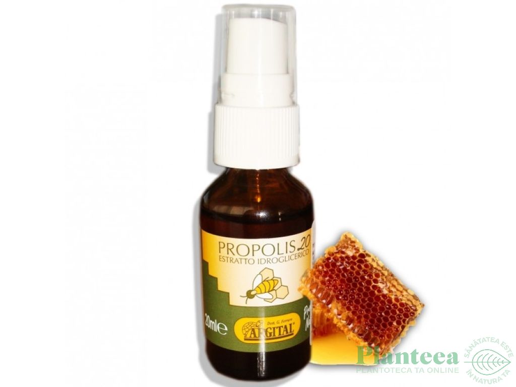 Extract hidrogliceric propolis spray 20ml - ARGITAL