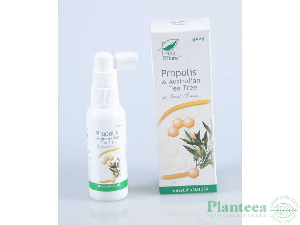 Spray propolis ulei arbore ceai 100ml - MEDICA