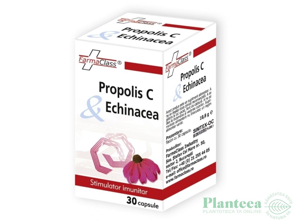 Propolis C echinaceea 30cps - FARMACLASS