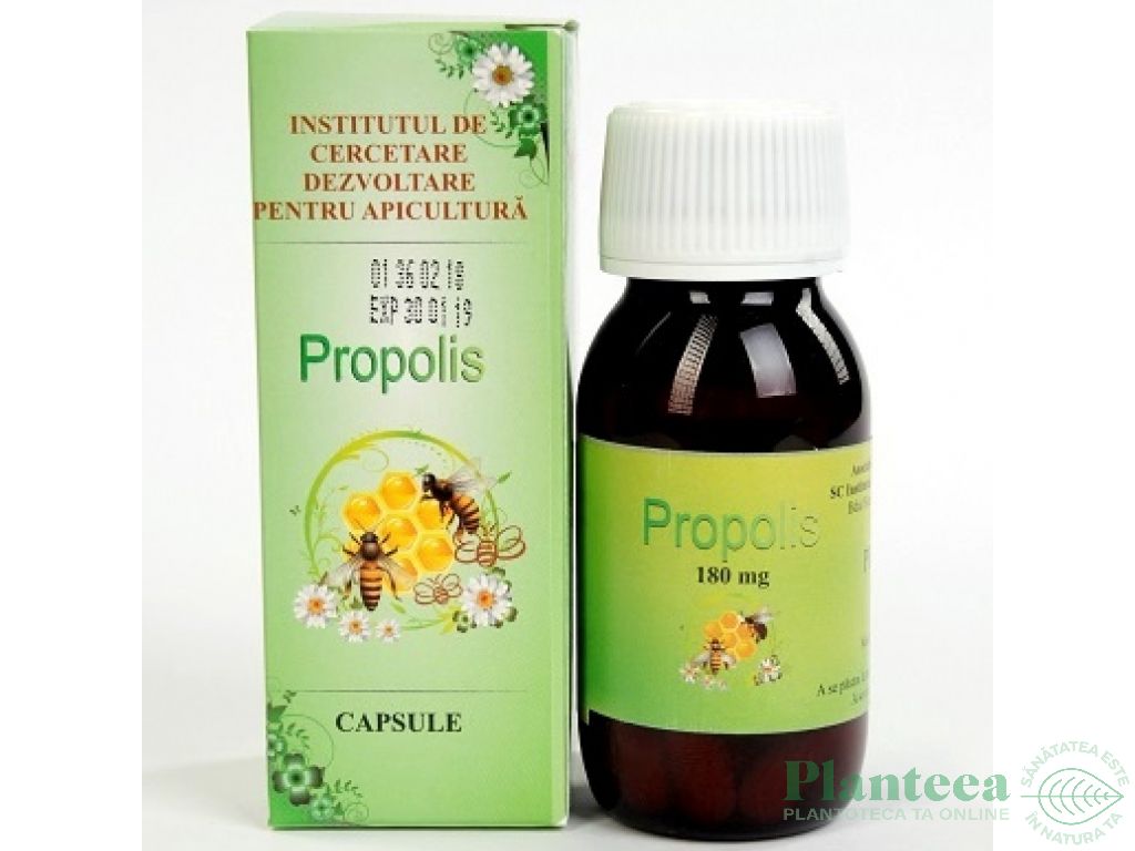 Capsule propolis 180mg 30cps - INSTITUT APICOL