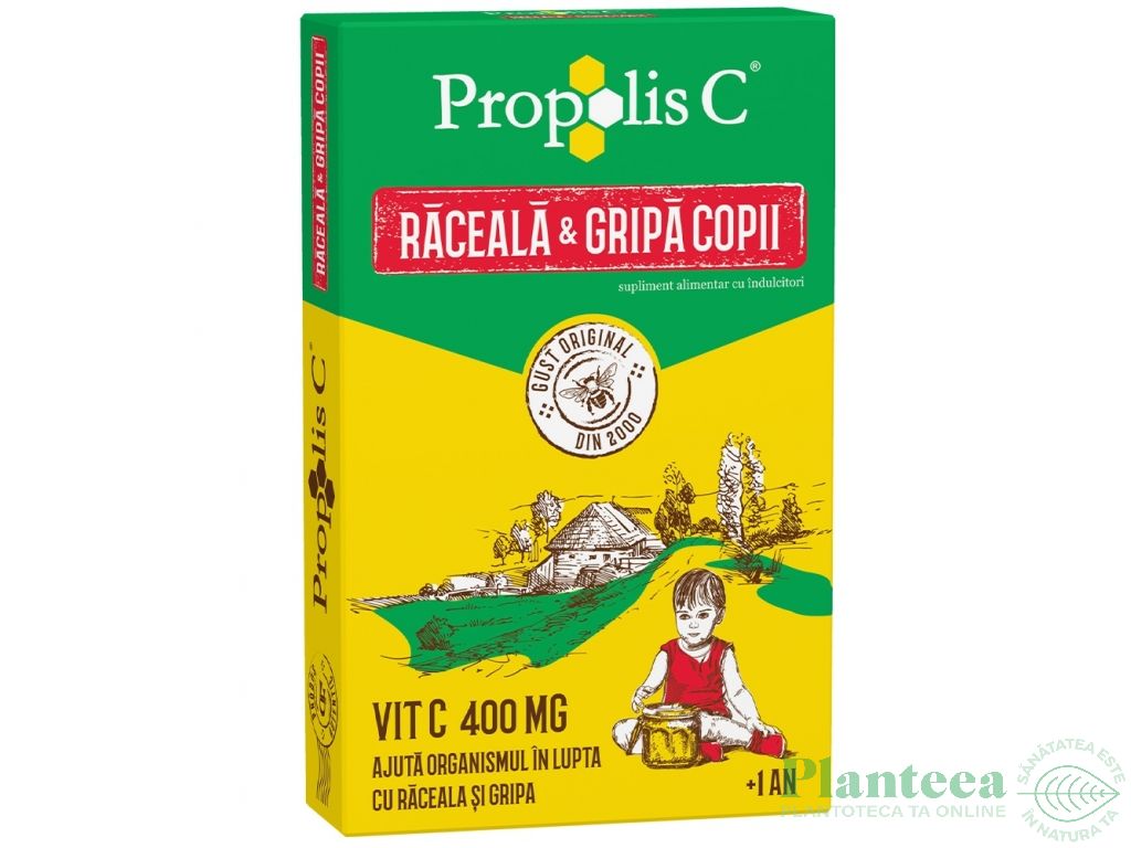 Propolis C raceala gripa copii 1pl - FITERMAN