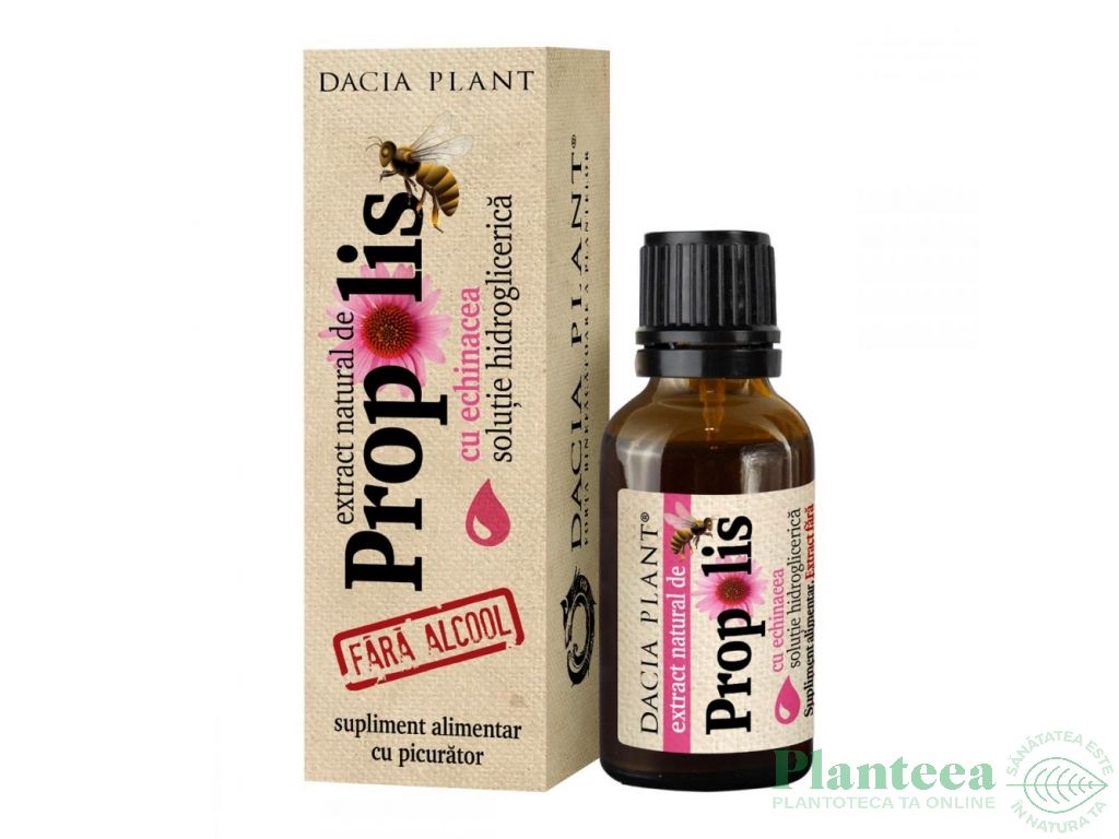 Extract hidrogliceric propolis echinaceea 20ml - DACIA PLANT