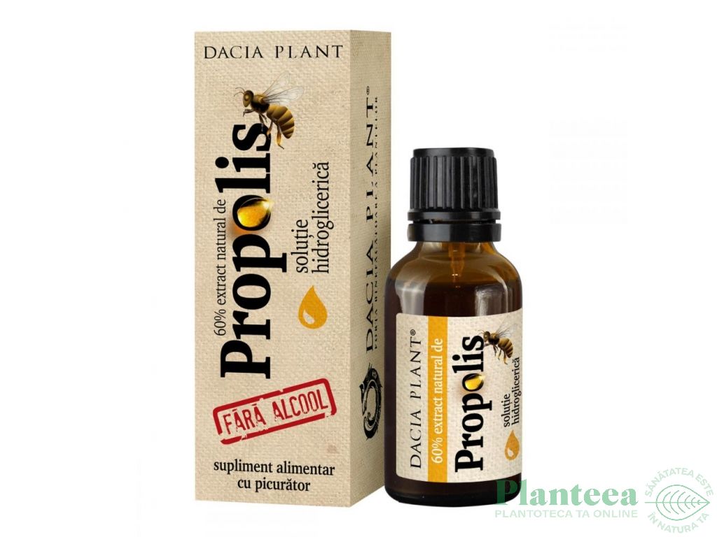 Extract hidrogliceric propolis 20ml - DACIA PLANT