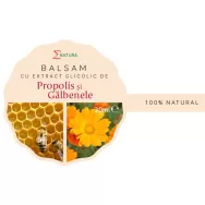 Balsam extract glicolic propolis galbenele 50ml - ENATURA